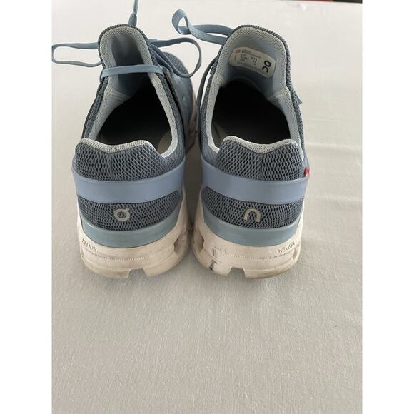 Womens size 11 On Cloudswift Lake Sky Blue White Running Workout Sneakers - Picture 2 of 11